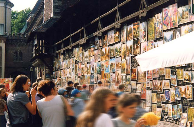 Cracovie, ulica Florianska