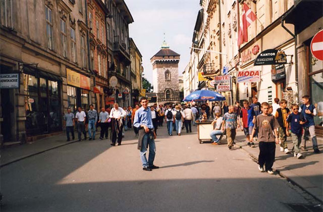 Cracovie, ulica Florianska