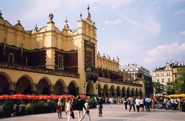 Cracovie, la Halle aux Draps