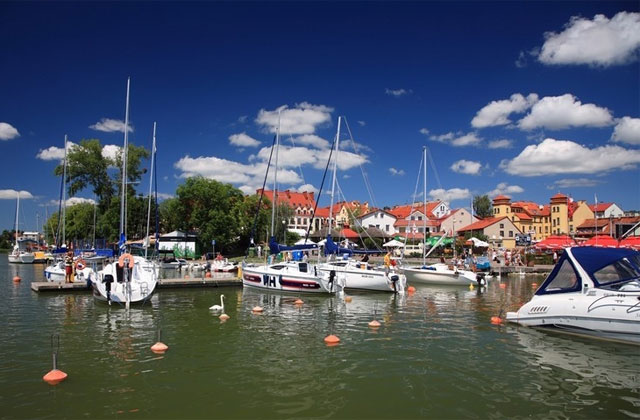 Mazurie, un port de plaisance